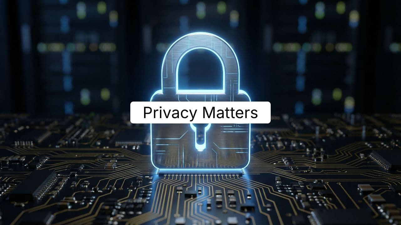 Privacy Matters: A Thank You