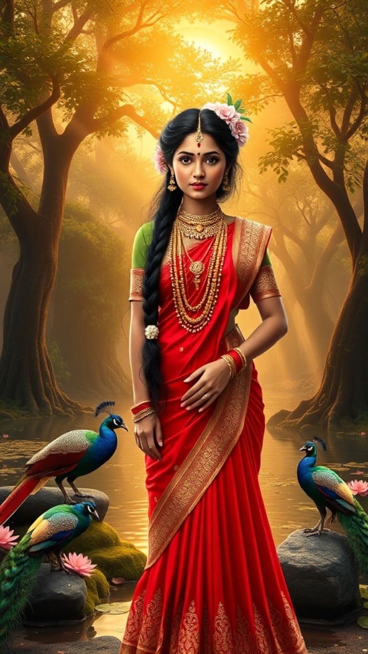 A Divine Chant for Radha