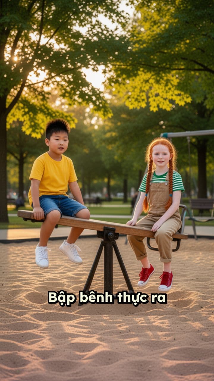 Bập bênh là chuyển động quay