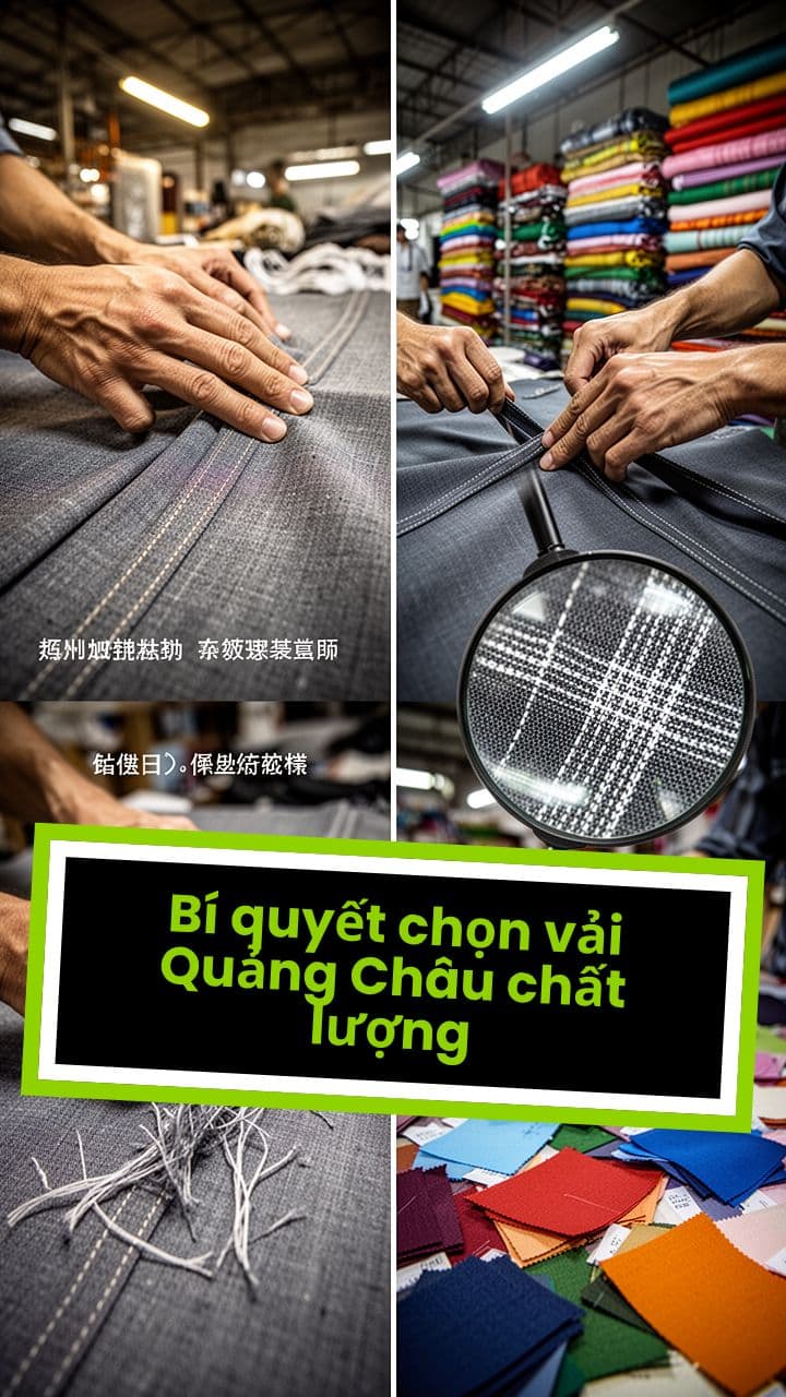 Bí quyết chọn vải Quảng Châu chất lượng