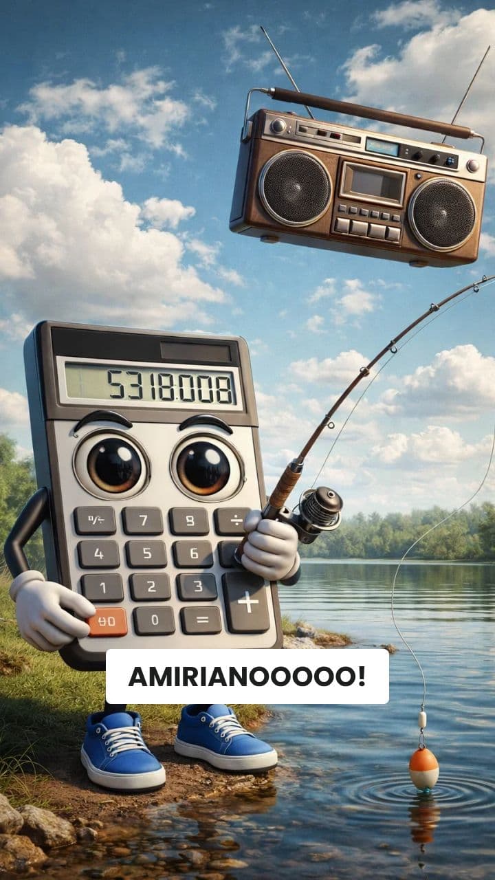 Calcolapio Spaghettiano Fishing Chaos