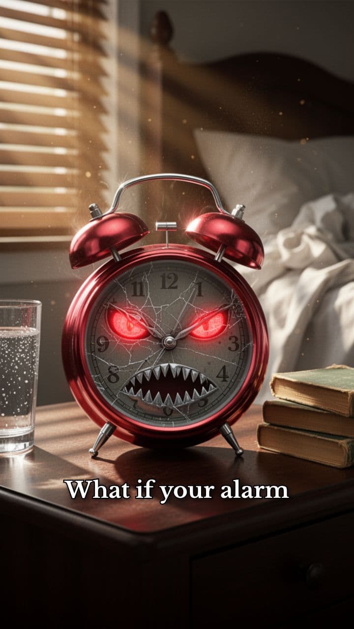 Evil Alarm Clock Awakening