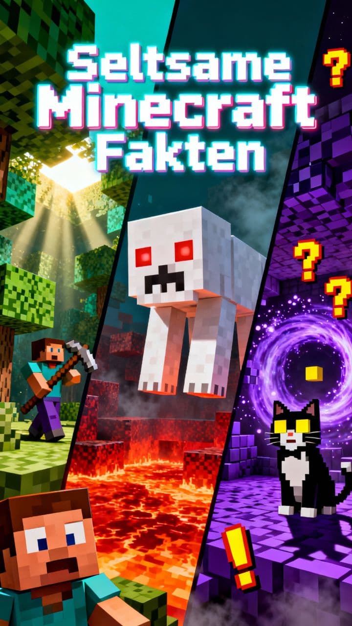 Seltsame Minecraft Fakten