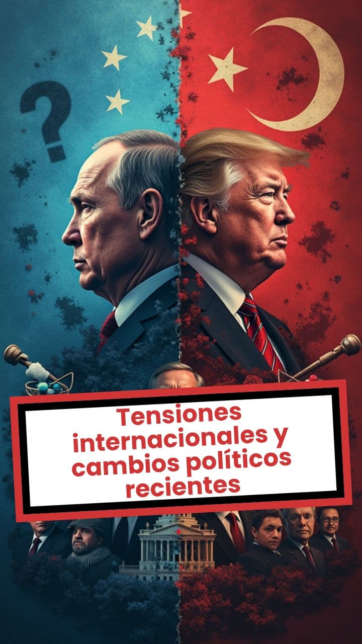 Tensiones internacionales y cambios políticos recientes