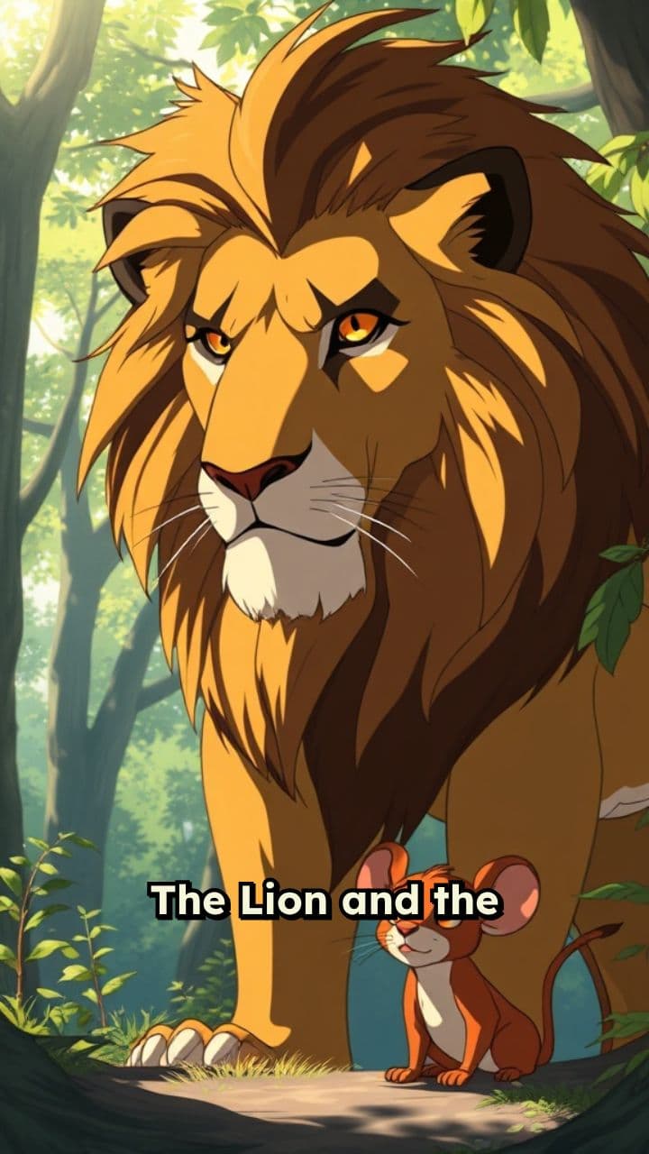 The Lion and the Mouse's Friendship