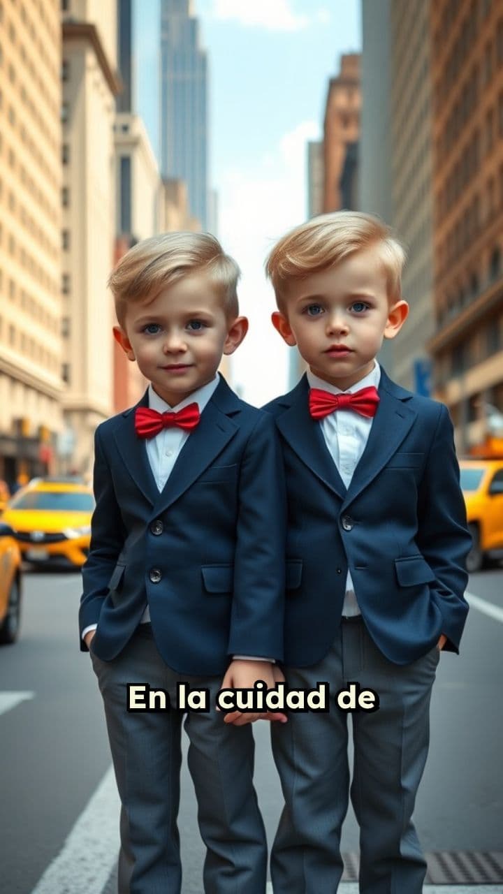 Gemelos talentosos en Nueva York