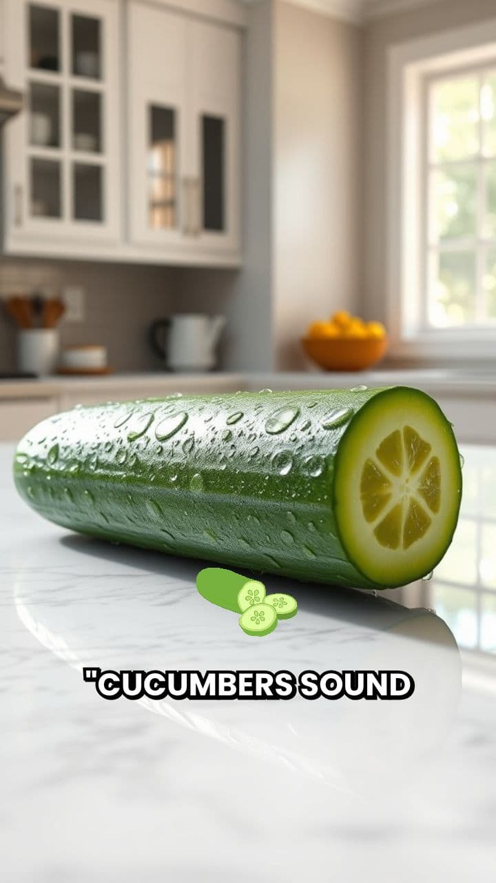 The Surprising Water Content of Cucumbers