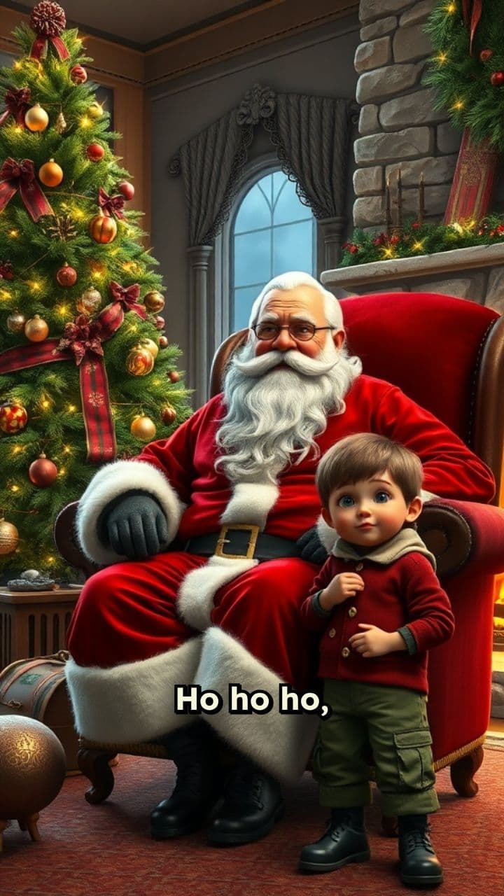 Santa's Stern but Loving Warning