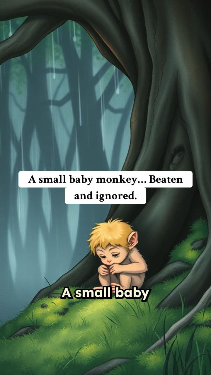 From Pain to Power: A Monkey's Journey