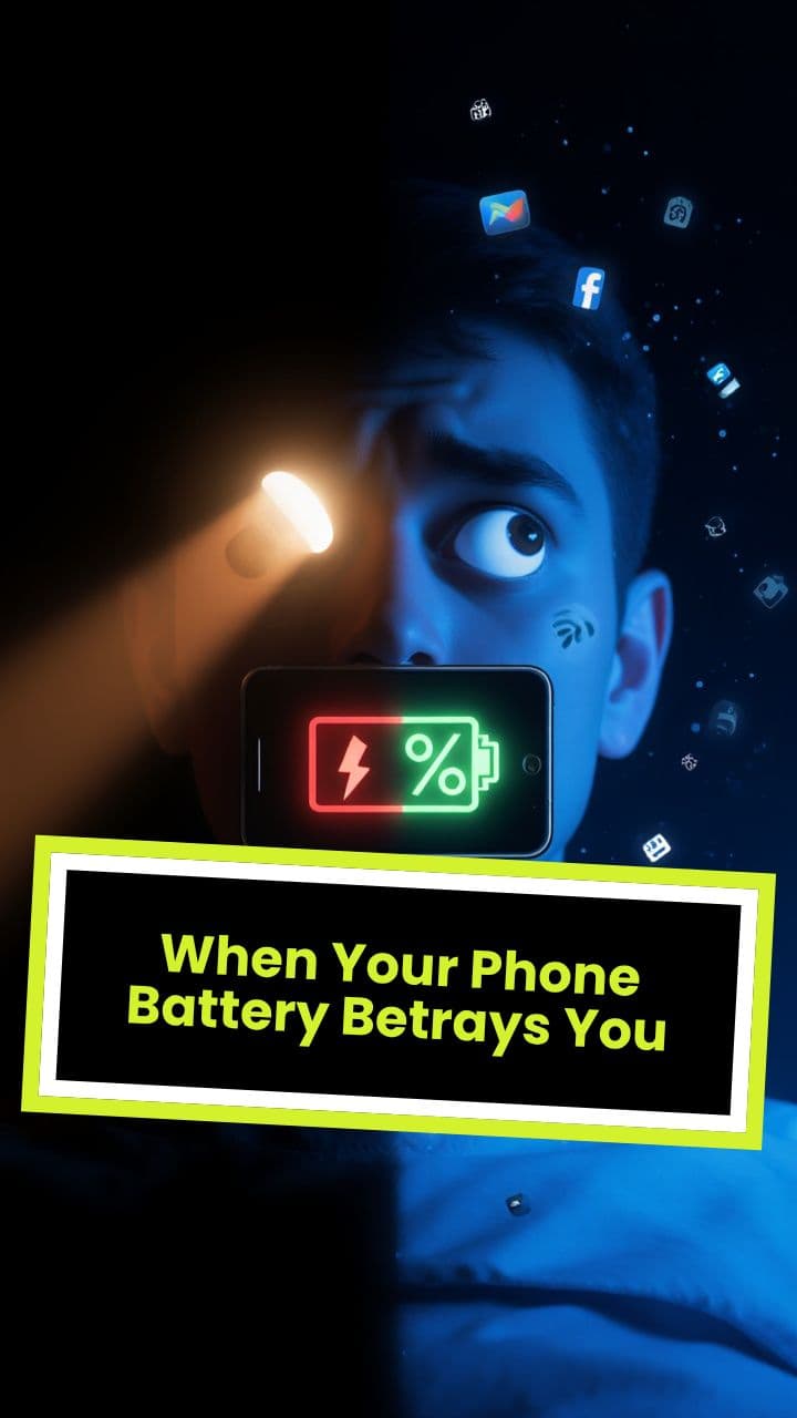 When Your Phone Battery Betrays You