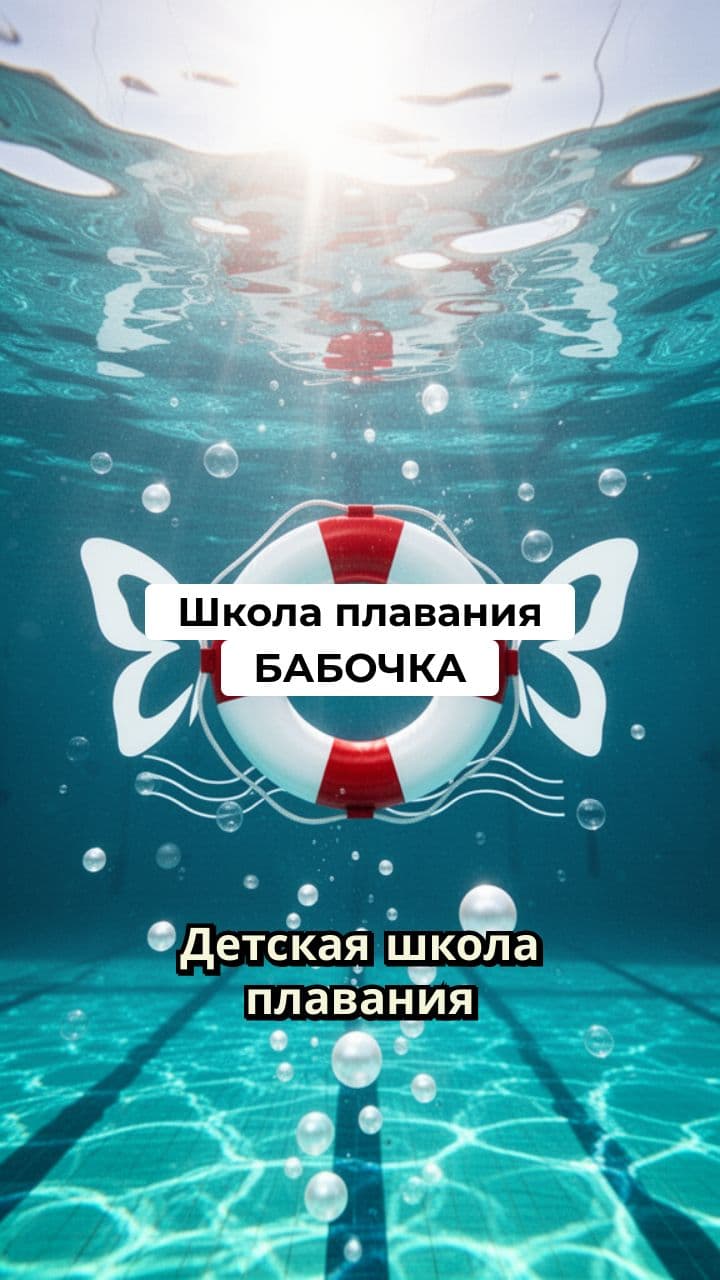 Школа плавания Бабочка - В полете над водой