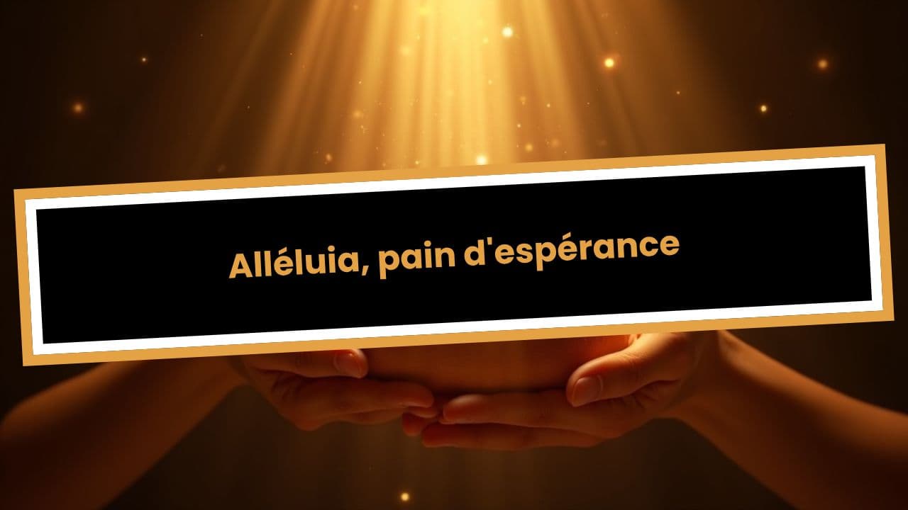 Alléluia, pain d'espérance