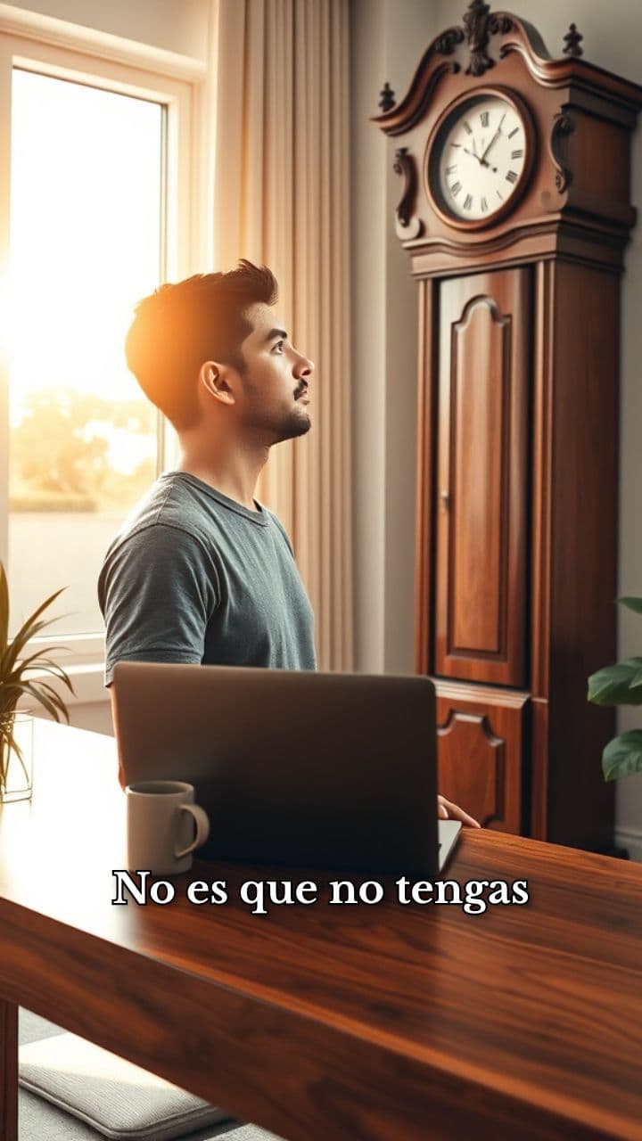 Deja de distraerte y empieza hoy