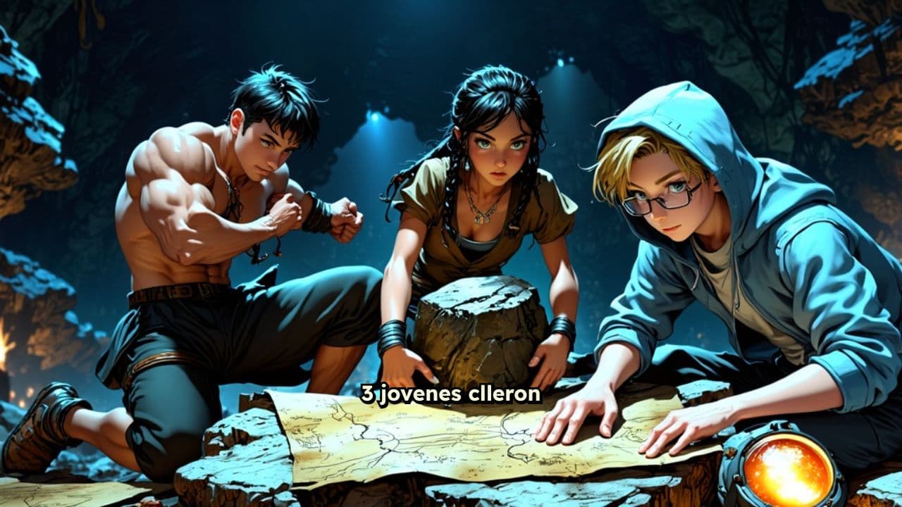 La batalla en la cueva subterranea