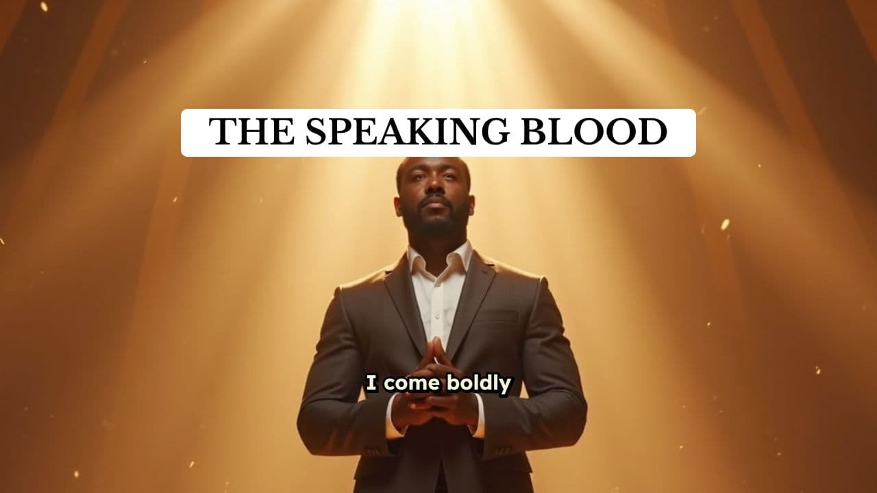 Prophetic Declaration: The Speaking Blood