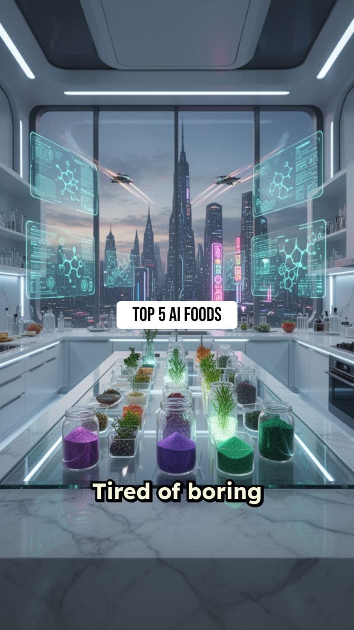 Top 5 AI Foods of the Future