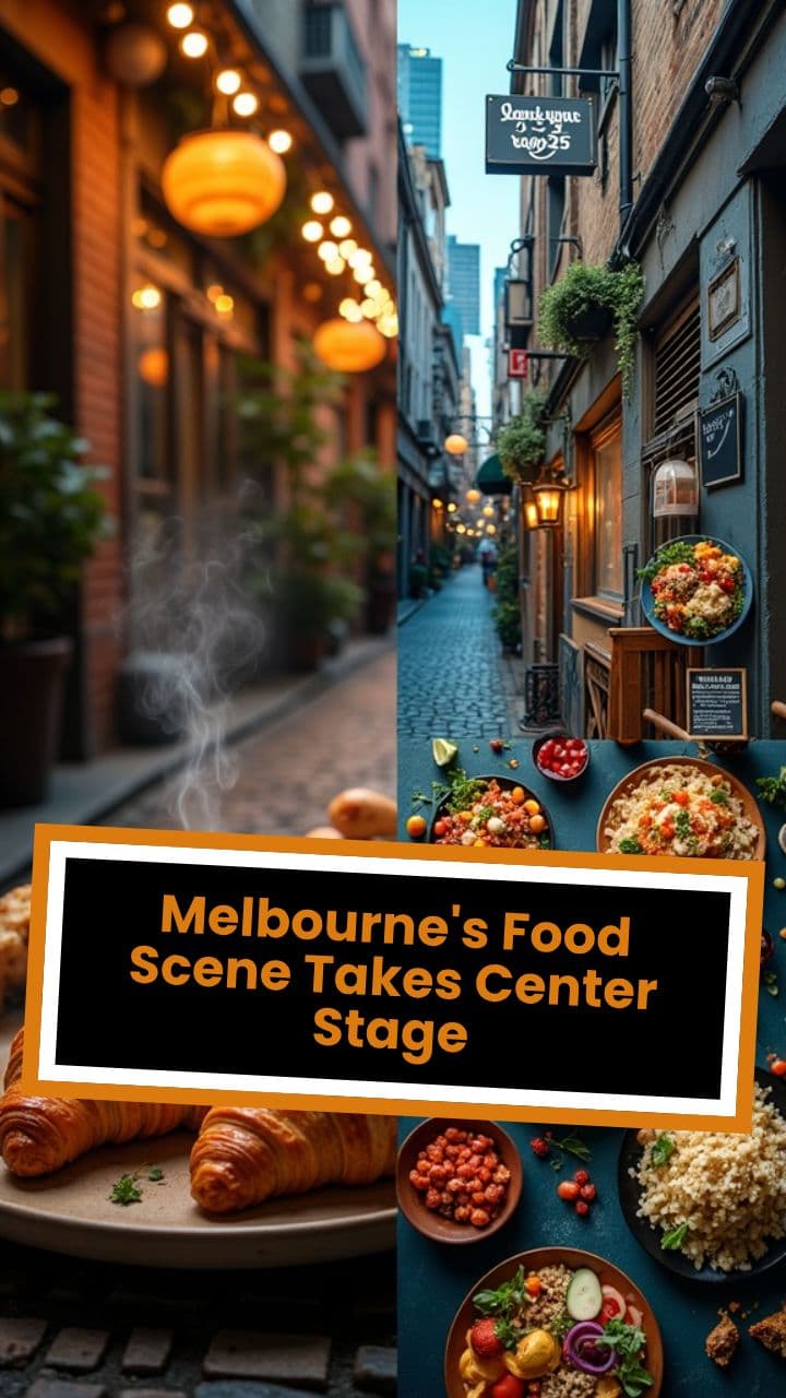 Melbourne's Food Scene Takes Center Stage