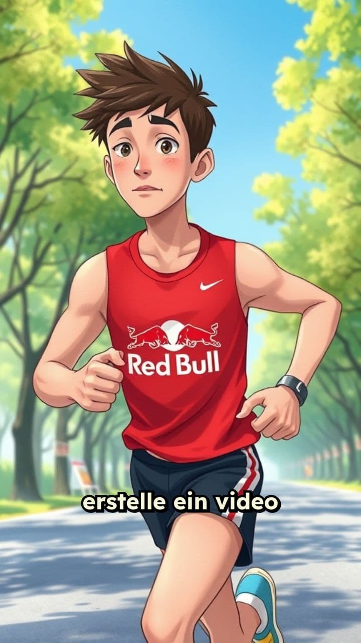 Energie für den Marathonläufer