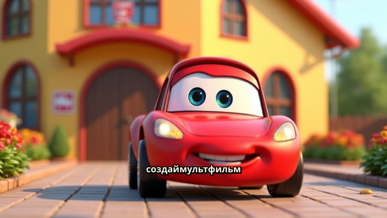 Мультфильм о машине из садика