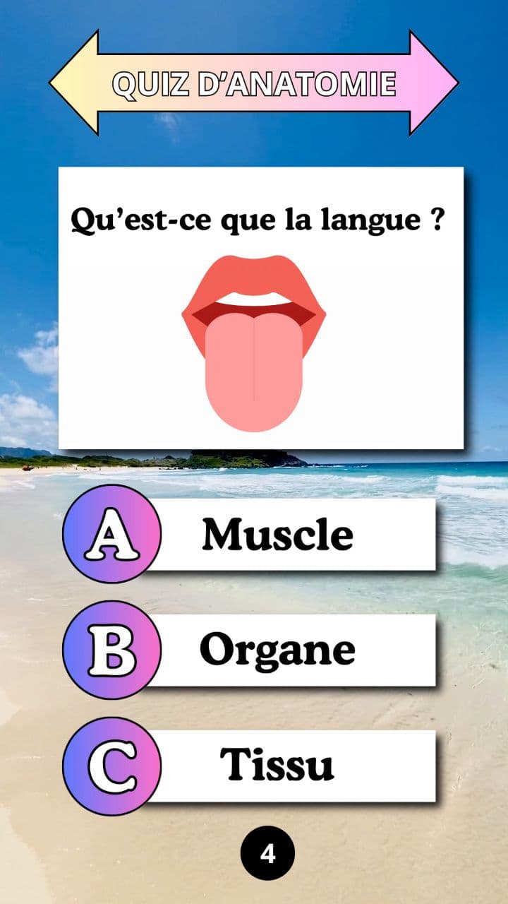 Testez vos connaissances sur le corps humain