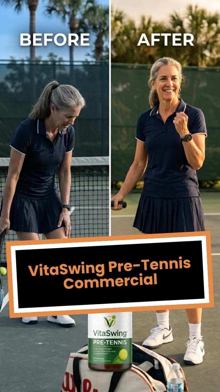 VitaSwing Pre-Tennis Commercial