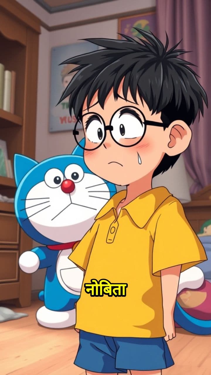 नोबिता और बेन10 की टकराव