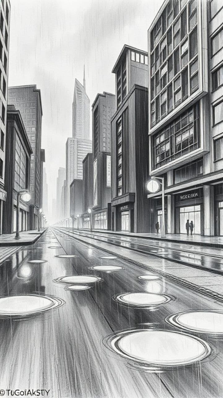 やばい夜雨のダンス