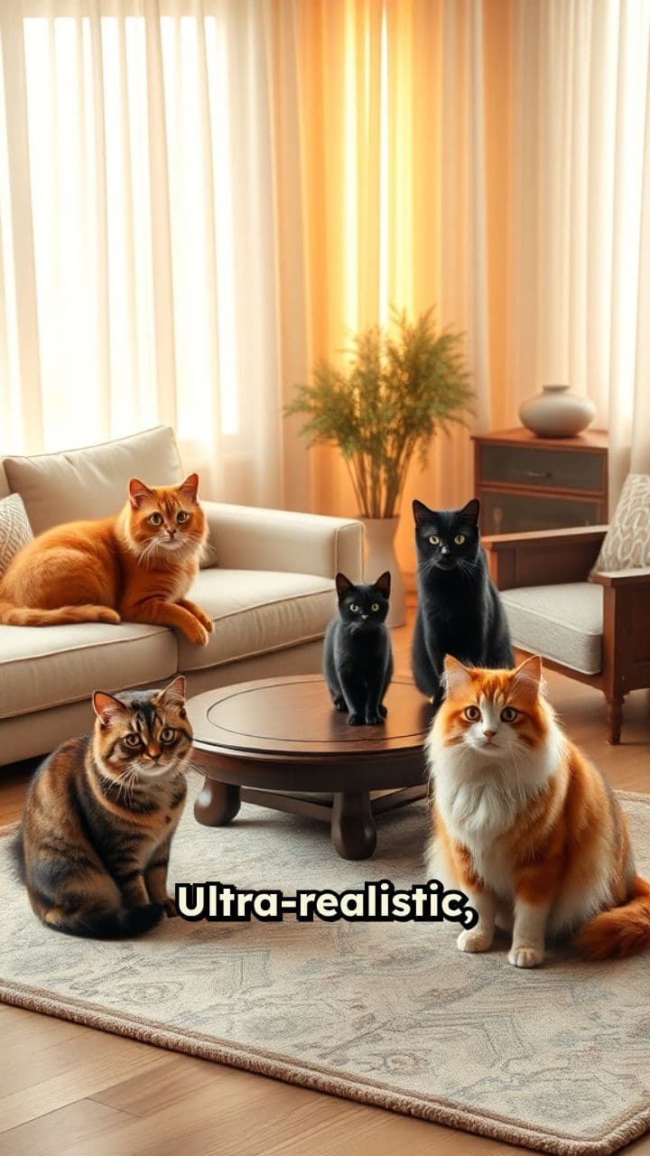 Cats Playing Mahjong: A Comedic Caper