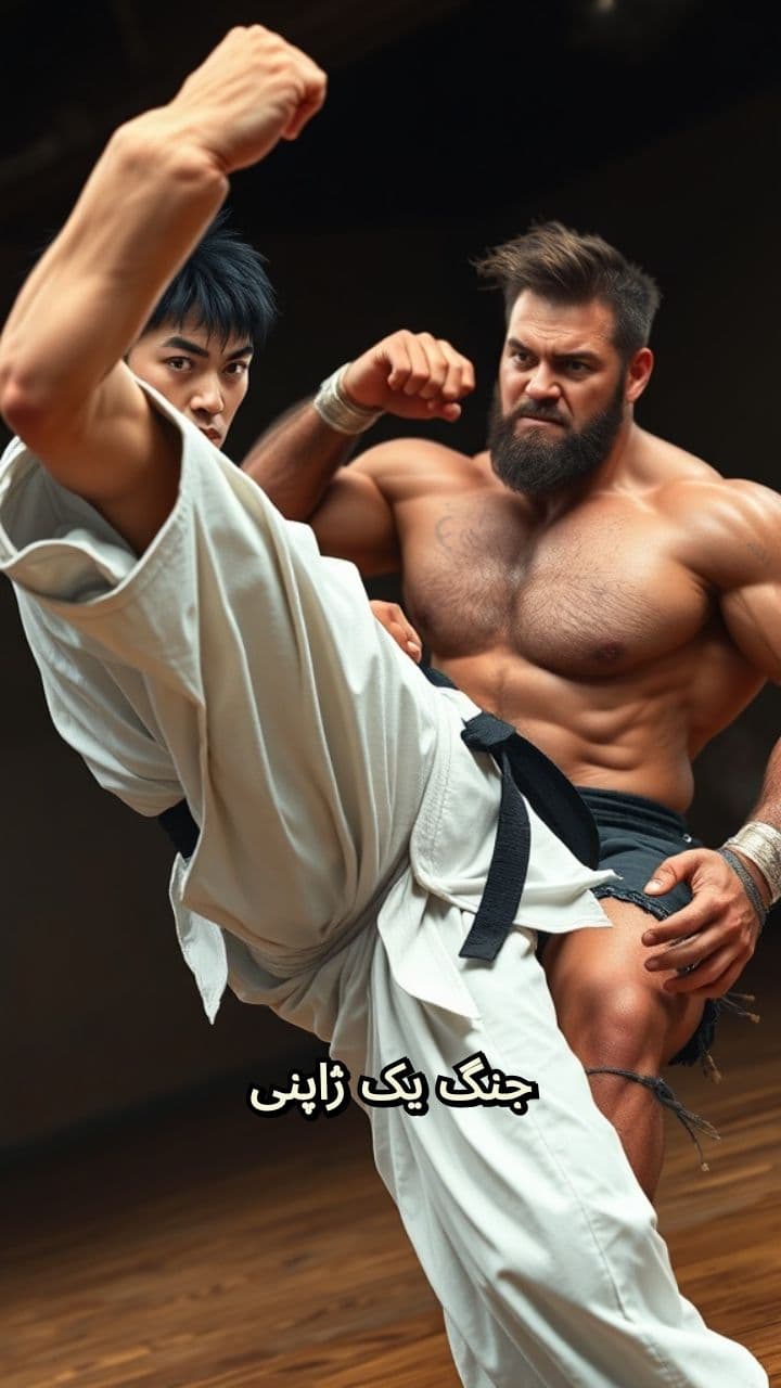 نبرد ژاپنی با قوی هیکل