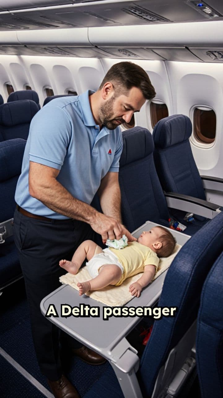 In-Flight Diaper Change Sparks Outrage