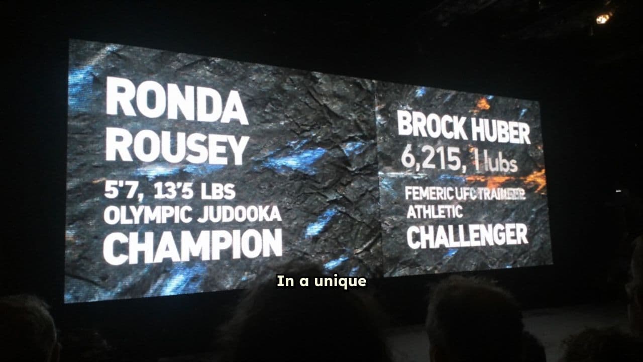 Ronda Rousey vs. Brock Huber: The Unthinkable Match