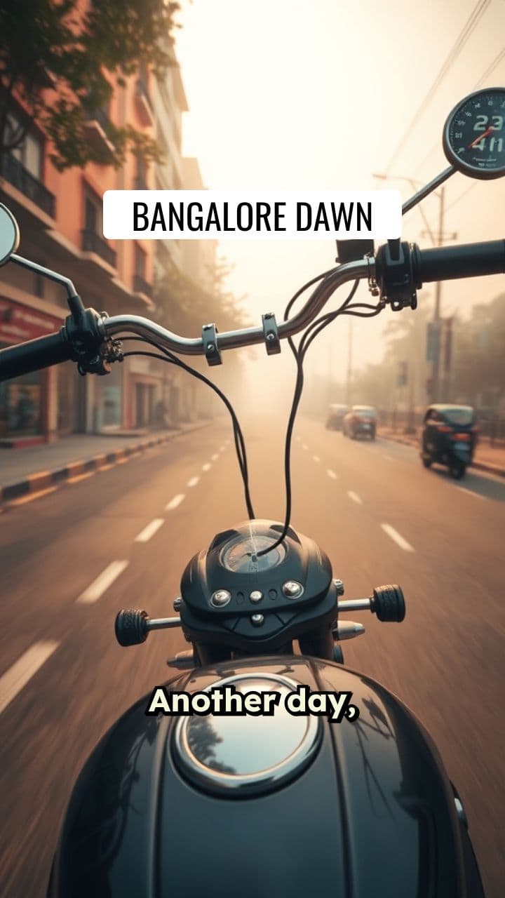 Virat Kohli's Morning Ride