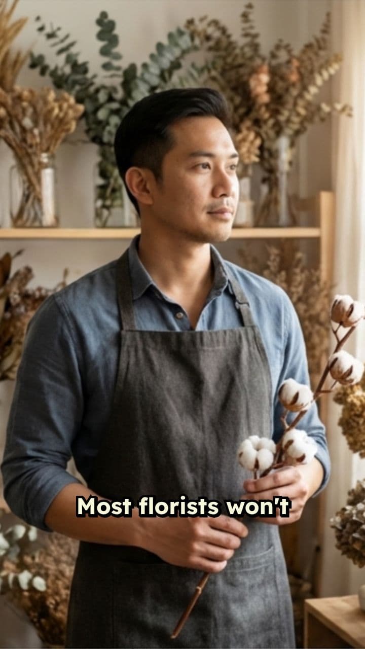 Cotton Branches Poison Fresh Flowers