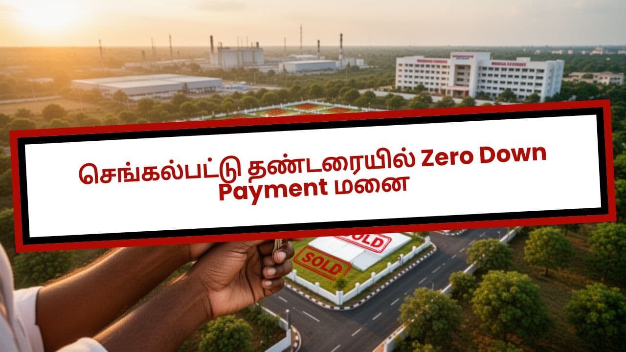 செங்கல்பட்டு தண்டரையில் Zero Down Payment மனை