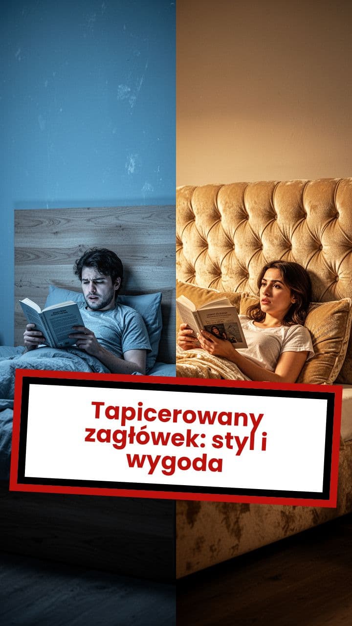 Tapicerowany zagłówek: styl i wygoda