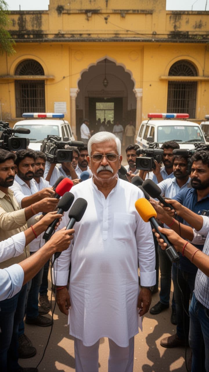 Confrontation Outside the Station