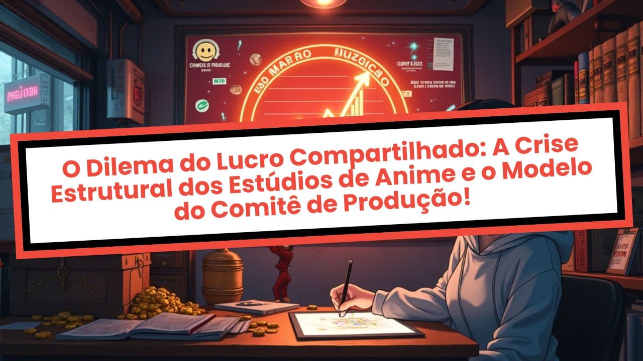 O Dilema do Lucro Compartilhado: A Crise Estrutural dos Estúdios de Anime e o Modelo do Comitê de Produção!