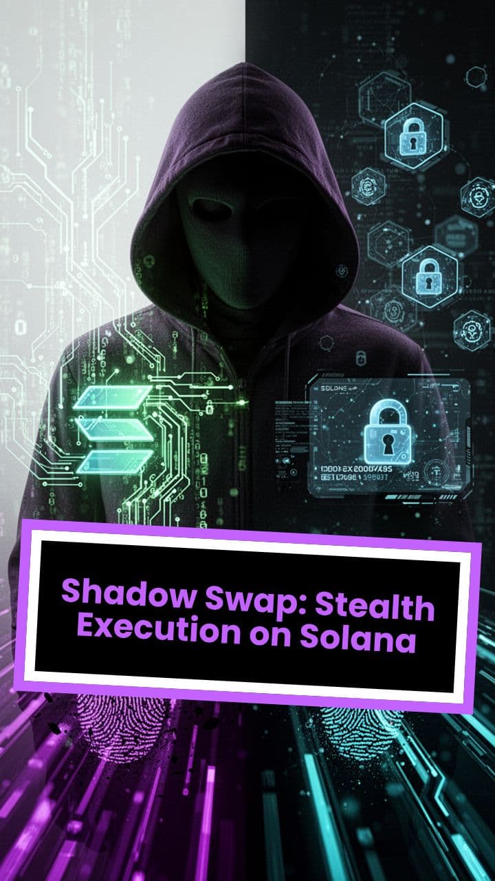 Shadow Swap: Stealth Execution on Solana