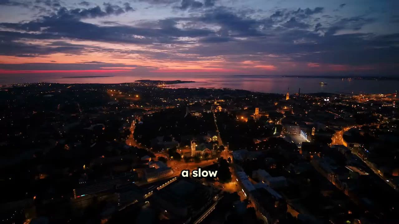 Sunrise Over Foggy Los Angeles Skyline
