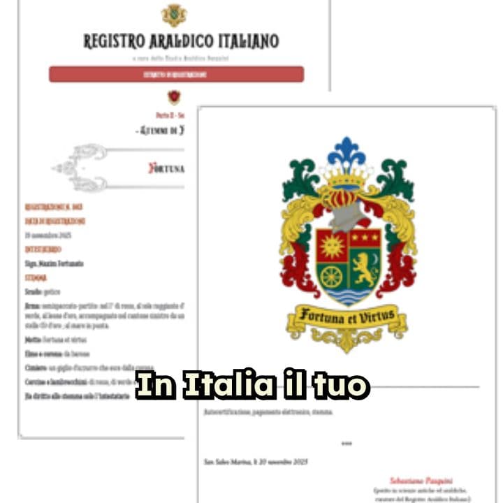 Proteggi il tuo stemma di famiglia