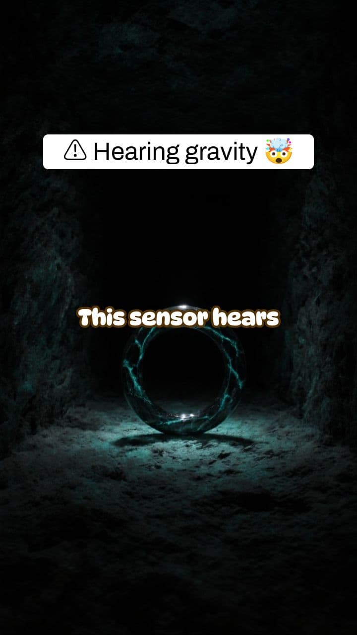 THE SENSOR THAT HEARS GRAVITY (EP8)