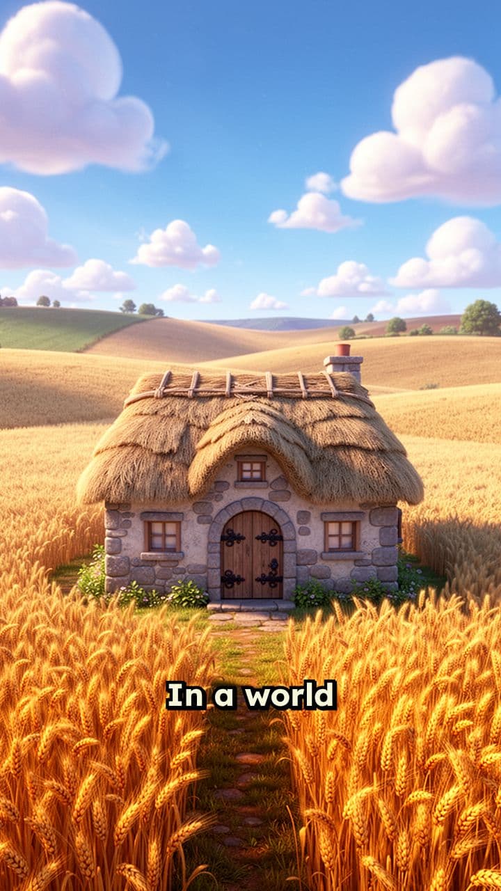 A Mother's Love in the Golden Field