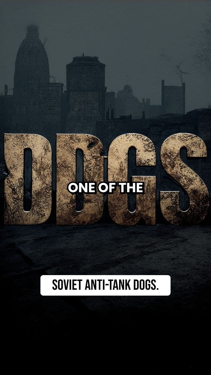 Soviet Anti-Tank Dogs