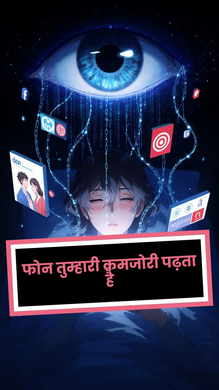 फोन तुम्हारी कमजोरी पढ़ता है