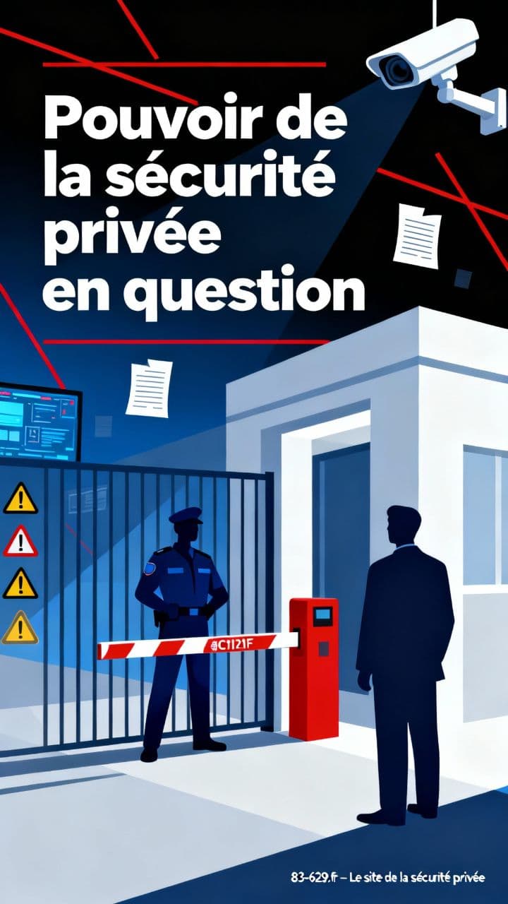 Pouvoir de la sécurité privée en question