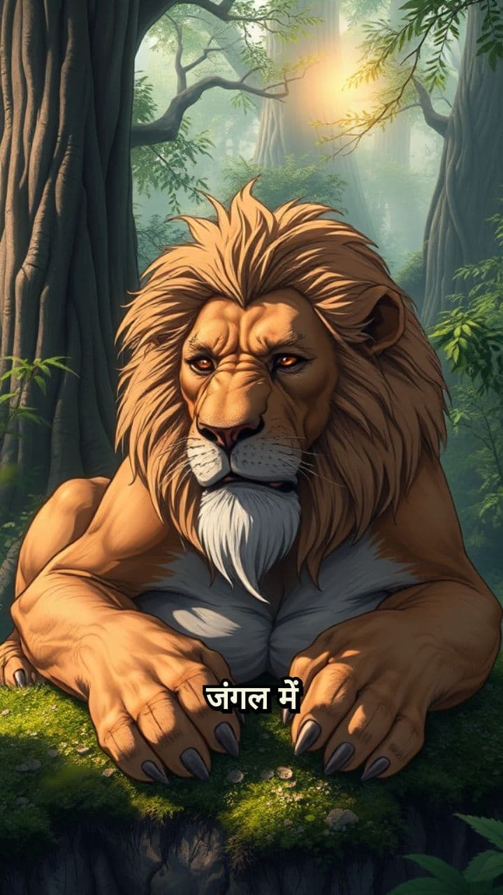 बूढ़े शेर की असली शक्ति