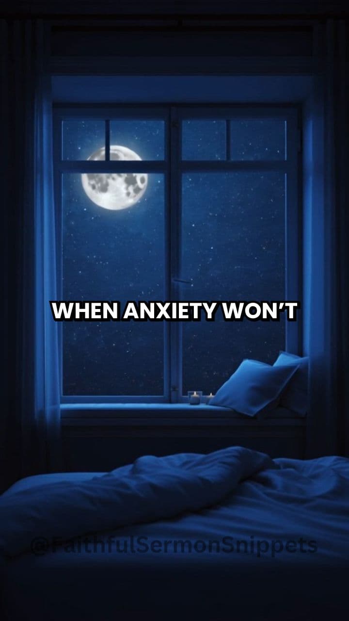 Finding Peace in Anxiety