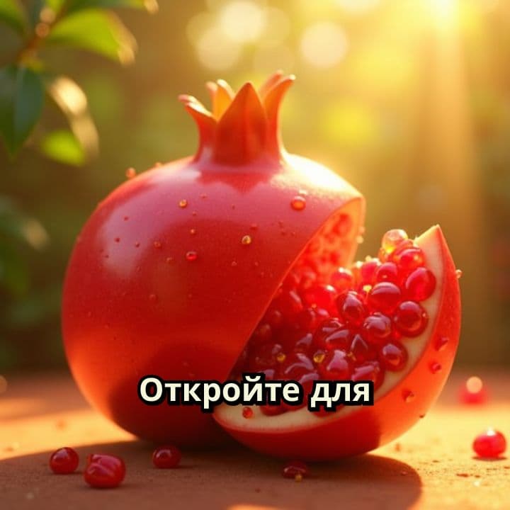Гранат: Вкус природы и здоровья