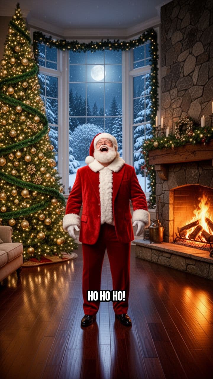 Mensagem do Papai Noel ao Leonardo