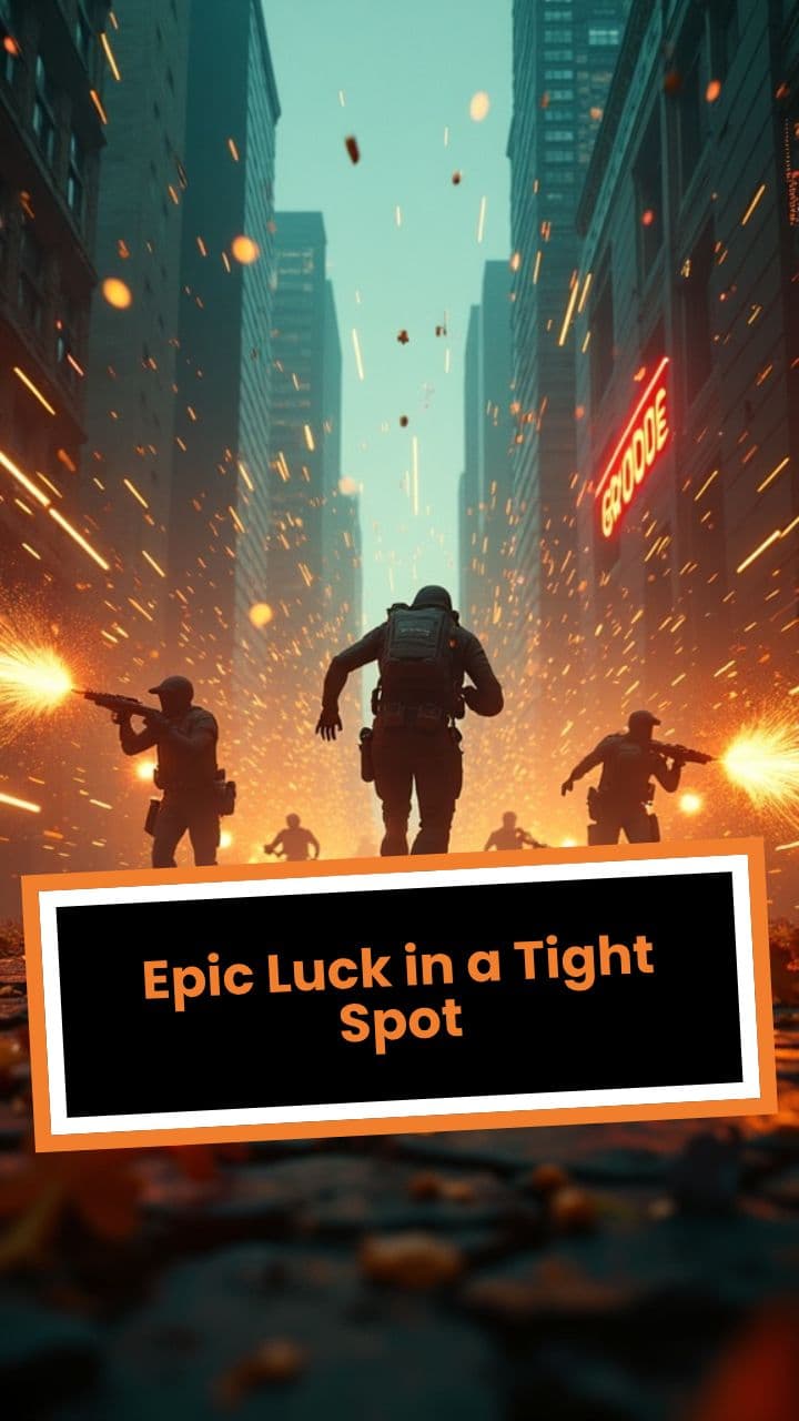 Epic Luck in a Tight Spot